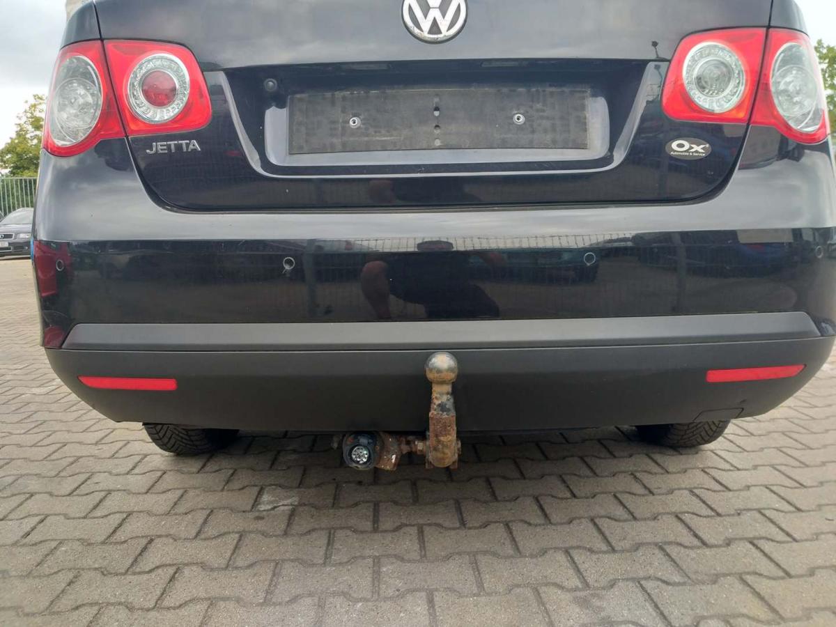 VW Jetta 1K2 original Stoßstange Stossfänger hinten LC9X Deepblack Bj.2009